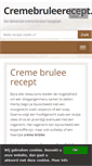 Mobile Screenshot of cremebruleerecept.nl